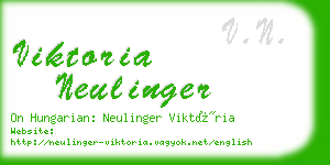 viktoria neulinger business card